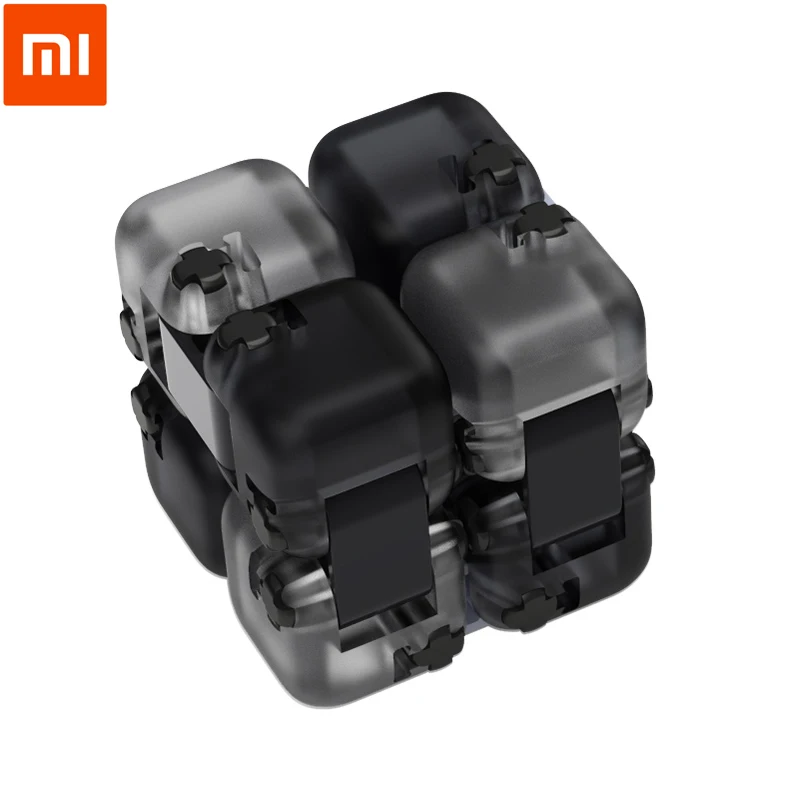 Цветные Кубики Xiaomi вращающиеся кубики для пальцев мини Пальчиковые строительные