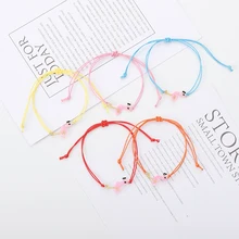 G. YCX Стильный бисер Фламинго браслеты девушки BFF сестра Delica Miyuki Bileklik бохо шик браслет для женщин ювелирные изделия в стиле хиппи