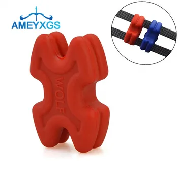 

4pcs Archery Compound Bow Stabilizer Limb Silencer Shock Absorber Dampener Reduce Noice For Bow Hunting Shooting Accessories