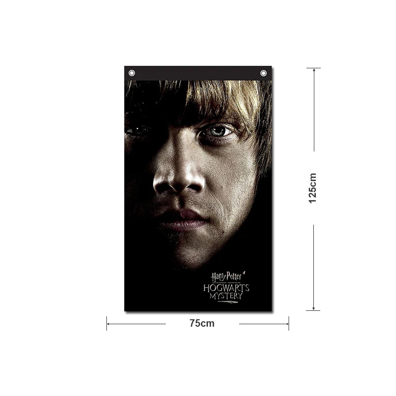 75x125 см Harri Potter день рождения декоративная Растяжка флага - Цвет: 3