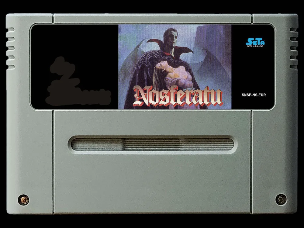 16-битные игры ** Nosferatu ( PAL Европейская версия!) | Электроника