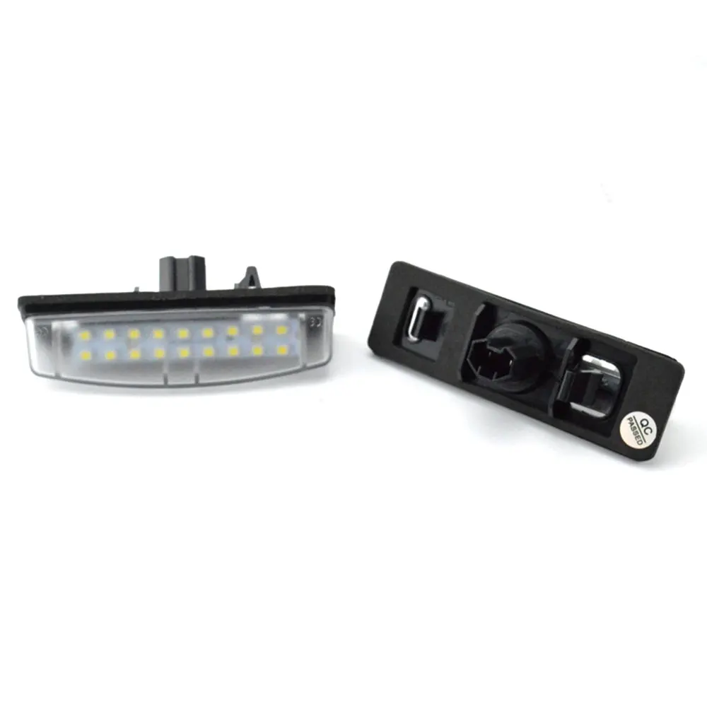 2 шт. светодиодный светильник номерного знака для Toyota Camry/AURION 07 Avensis Verso PRIUS LEXUS IS200 RX350