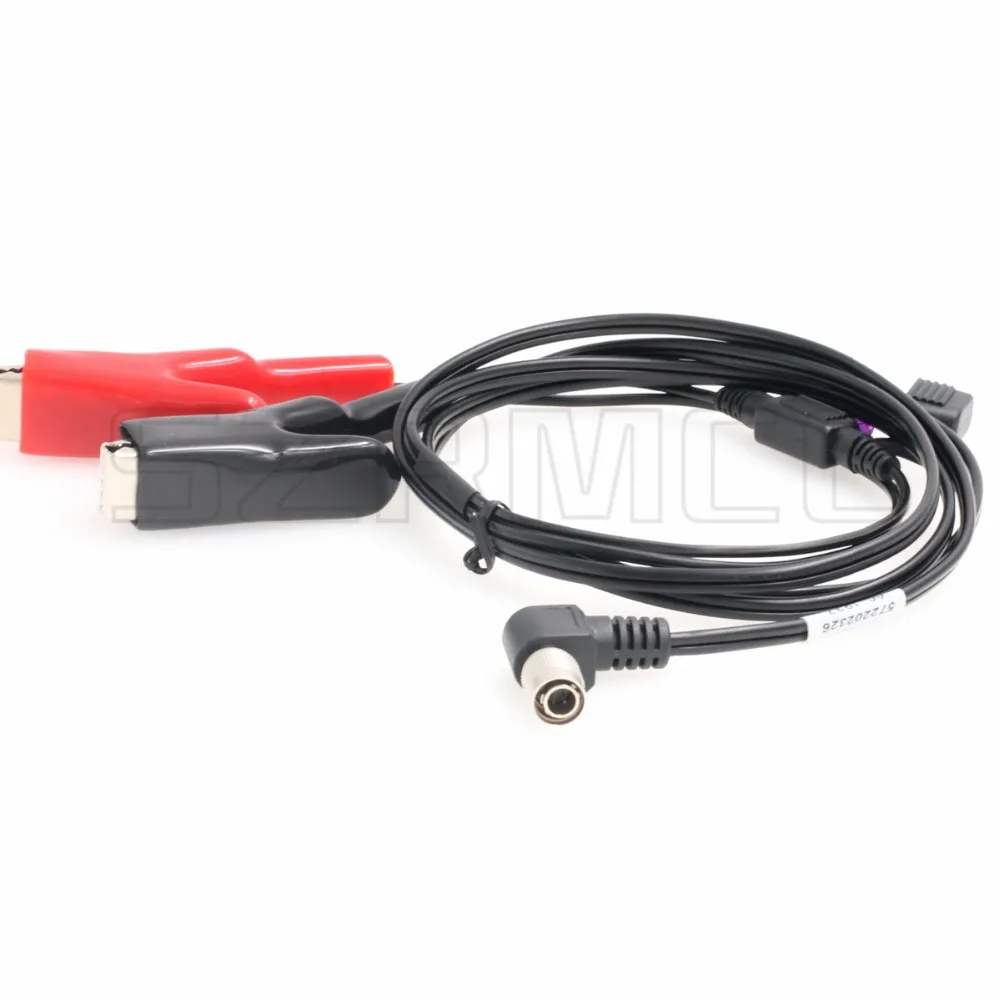 Power Cable Hirose 4-PIN Male for Trimble Total Station,GEODIMETER,GPS 