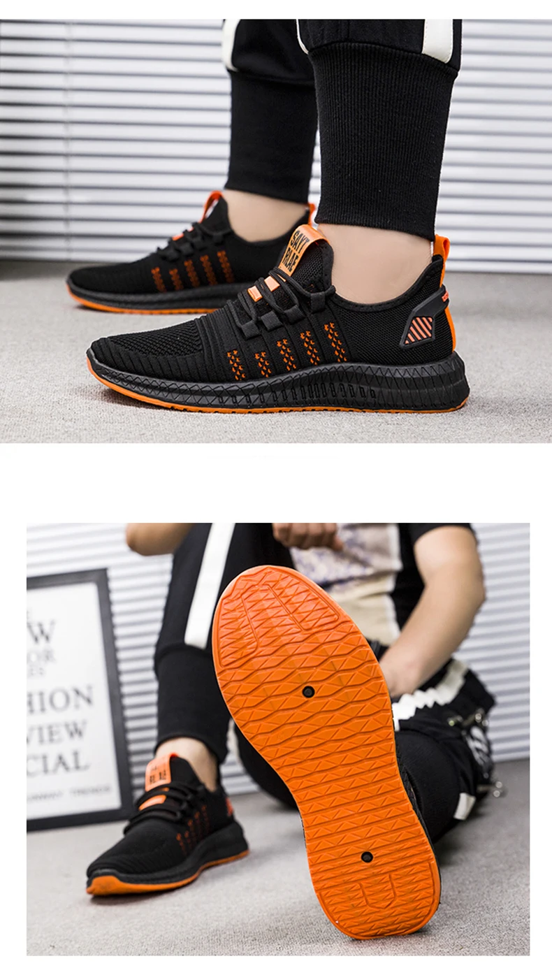 Новая мужская обувь; крутые и дышащие мужские кроссовки; zapatillas hombre; Высококачественная Нескользящая мужская повседневная обувь