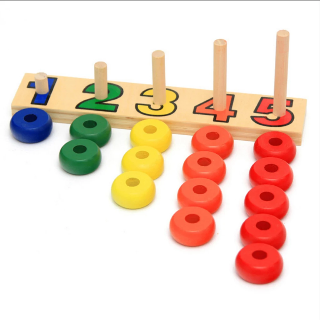 Montessori Children Educational Game Mathematical Material Wooden Toy - Numbers Calculation