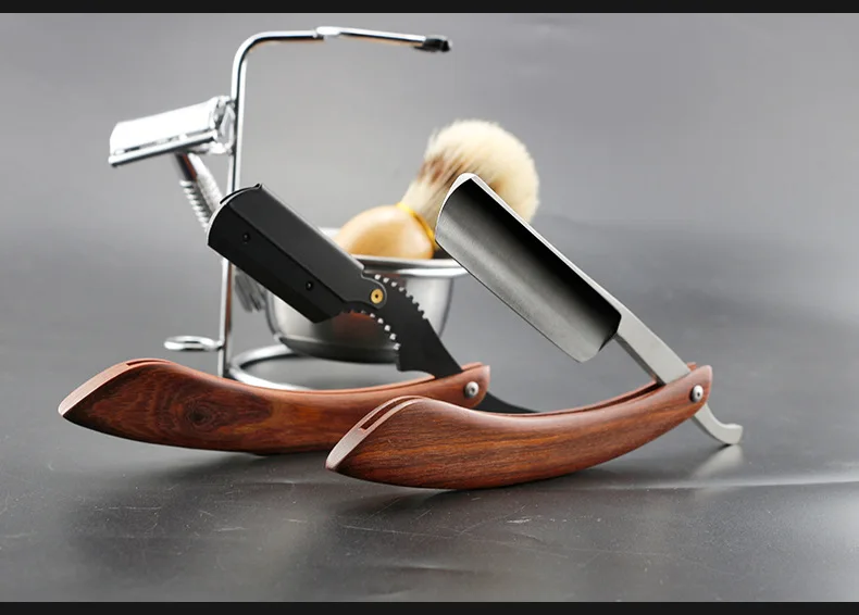 Винтажный бритвенный нож для бритья, ручная Мужская Парикмахерская бритва, специальное лезвие скребка, ручная Бритва для бровей G1111