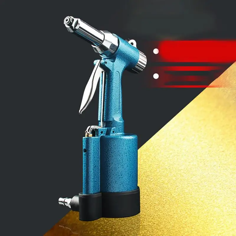 2.4-5.0MM Professional Pneumatic Blind Rivet Gun Heavy Duty Air Hydraulic Riveter Rivet Tool rivet gun rivet nut tool rivet gun set