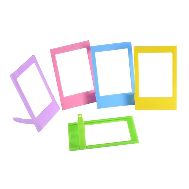 5X Színes Képkeret A Mini Instax Dekorációhoz 3 ' Átlátszó Fotókeretek - Image 6