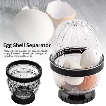 

2020 New Kitchen Egg White Separator Kitchen Gadgets Egg Yolk Split Egg Silicone ShellJam Stuck Bowl PP + AS Edge