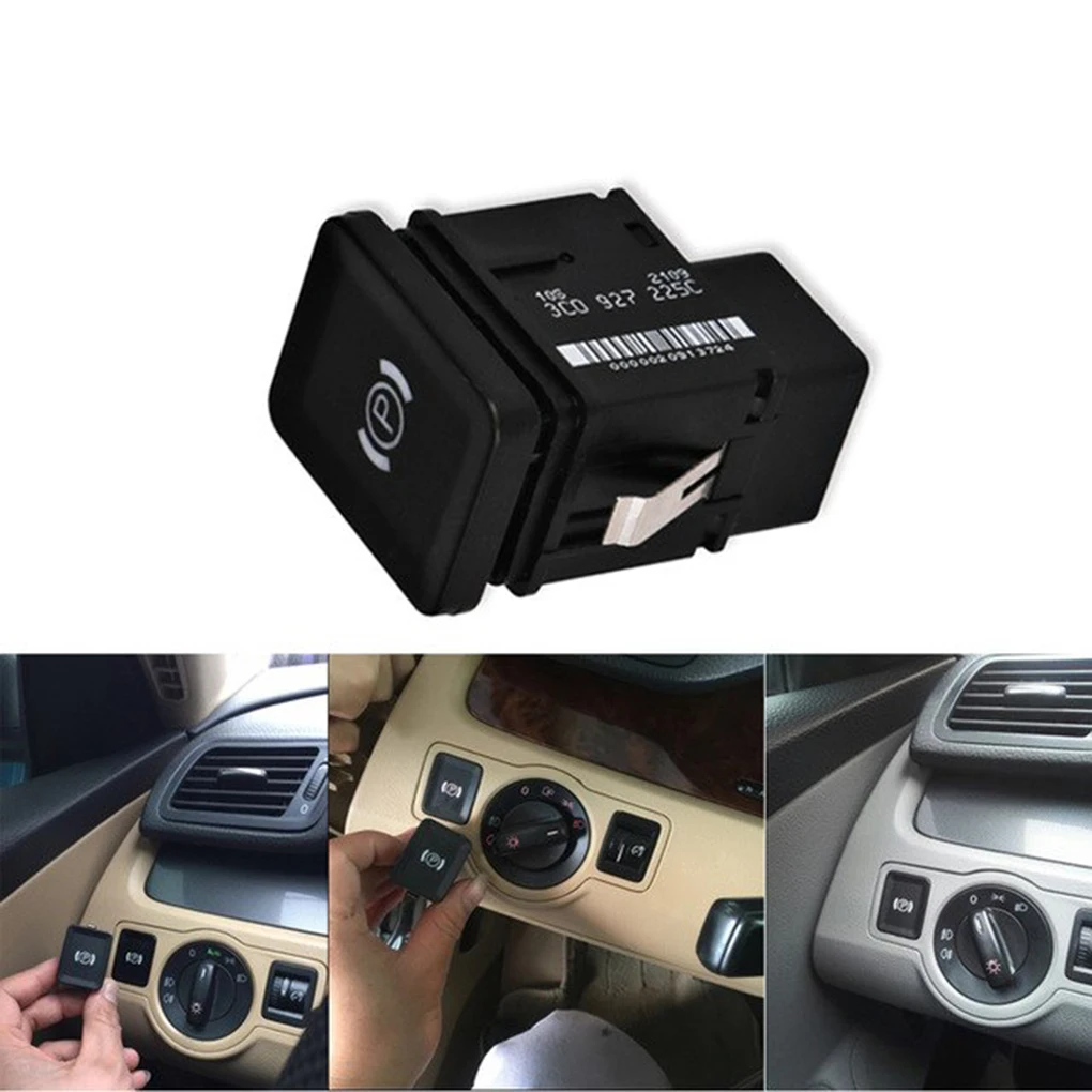 

Electronic Parking Handbrake Switch Brake Button Replacement For Passat B6 2006-2009 3C0927225C