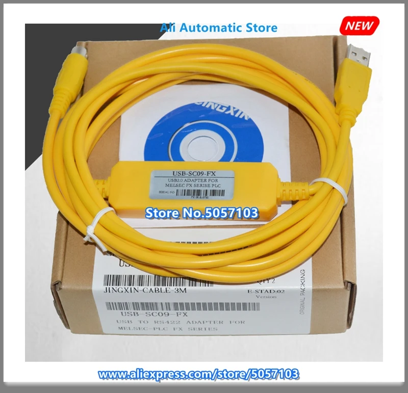 USB-SC09-FX для FX PLC Кабель для программирования кабель для передачи данных кабель для загрузки