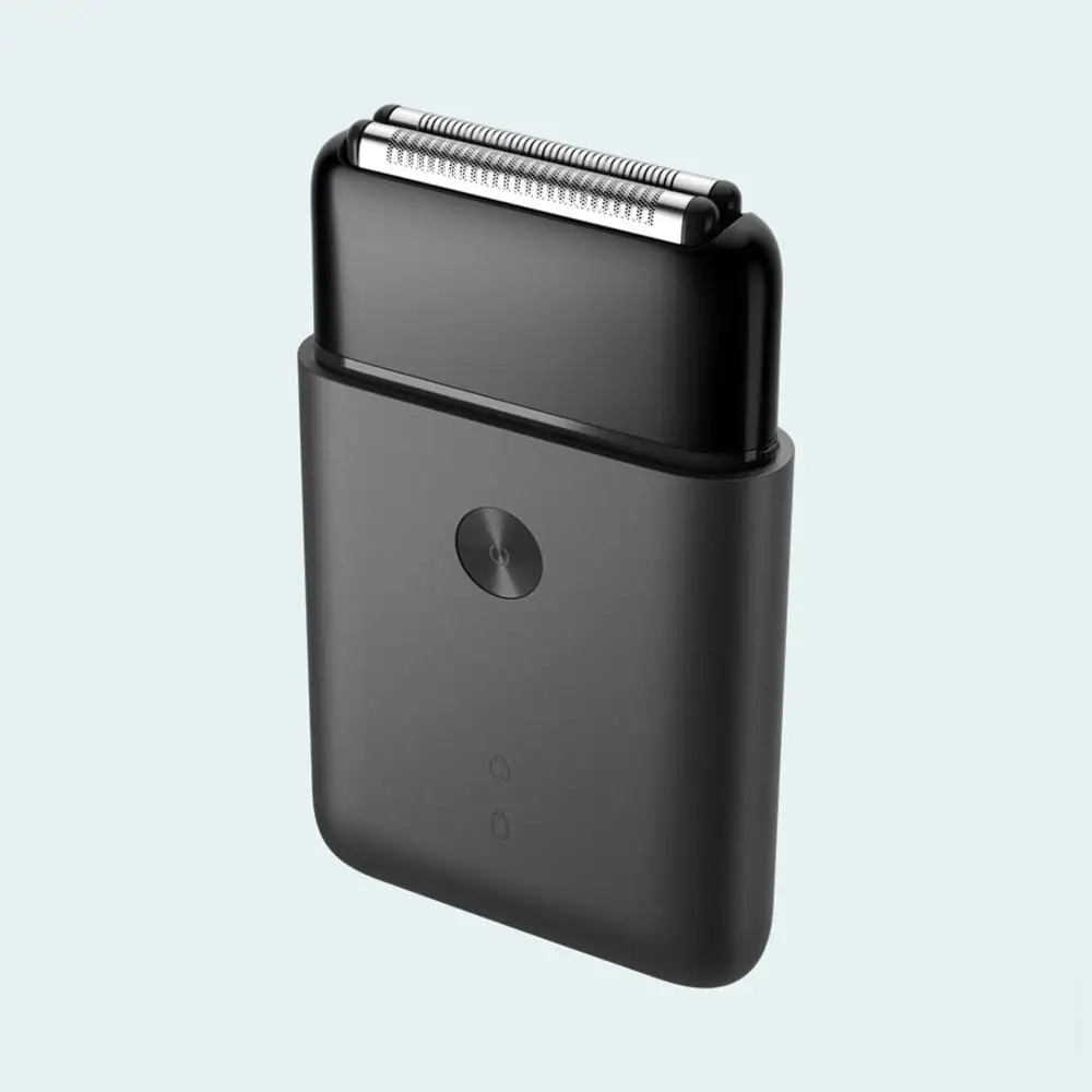 Новая портативная электробритва XIAOMI MIJIA умный мини триммер для бороды влажного и