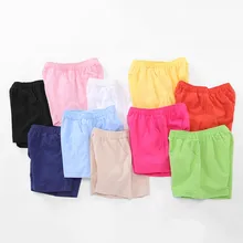 От 1 до 11 лет; сезон лето; стиль; повседневные пляжные брюки для маленьких мальчиков и девочек; однотонные короткие брюки для маленьких детей; Детские модные шорты