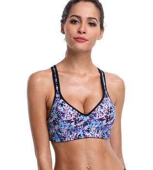 

Strappy Sports Padded Workout Yoga Bra Workout Gym Activewear Bra S-XL