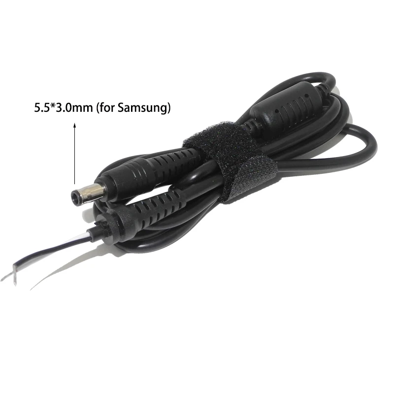 Conector de enchufe de fuente de con Cable/Cable adaptador de portátil Samsung, 1,5 m DC 5,5x3,0, power connector|samsung power connectorlaptop dc connector - AliExpress
