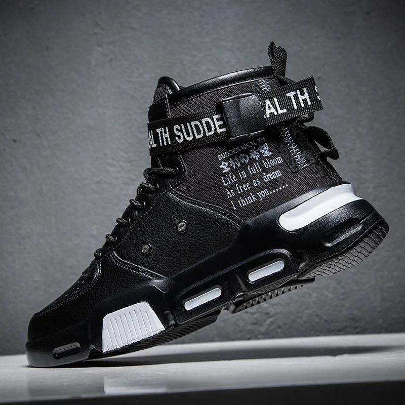 

MEN'S SHOES Air Force One 2019 Autumn New Style Shoe Hight-top Versatile Athletic Shoes MEN'S Flat Shoes Roar TANZUN Trendy Shoe