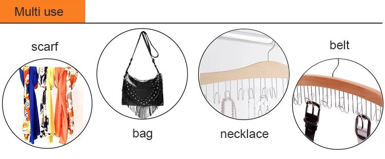 Multifunctional Wooden Belts Rack Tie Belt Cloth Hanger Scarf  Holder Organizer Wardrobe Closet Storage Hanger 8 12 24 hooks