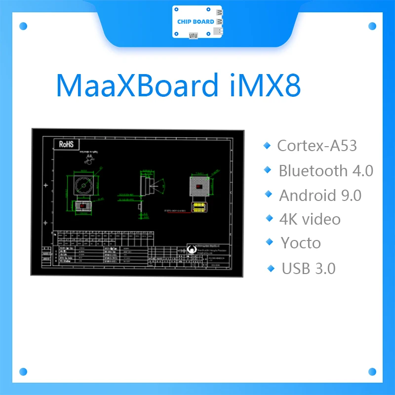 MaaXBoard iMX8  ,  Cortex-A53  4K HD  , NXP Ʈ