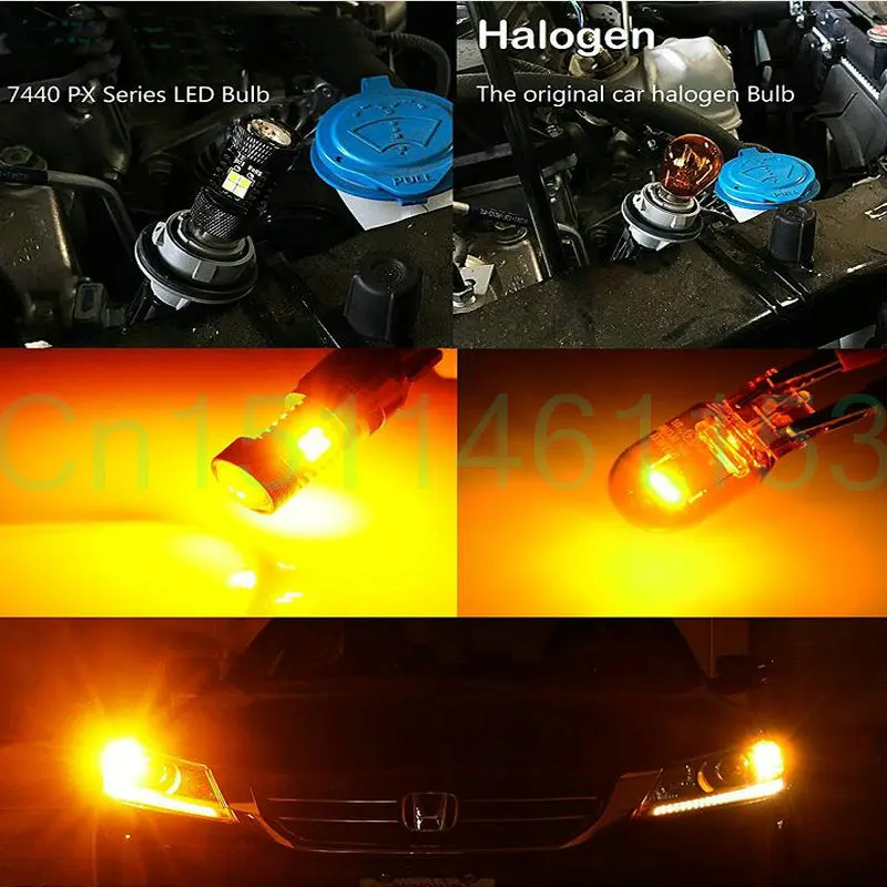 07-18 Fiat Fiorino Tail Light Bulbs Pair of Rear Tail Light Bulb Lights Van 