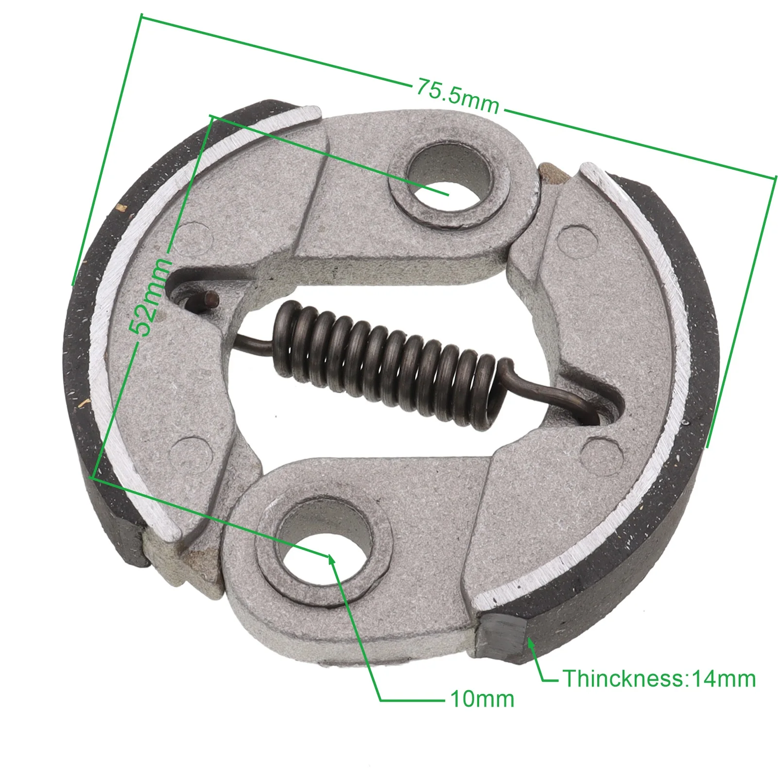 44-5 Air Cooling 33cc 43cc 49cc Clutch Pad For Gas Petrol Scooters Super Pocket Bikes Minimoto 2 Stroke ATV Quad