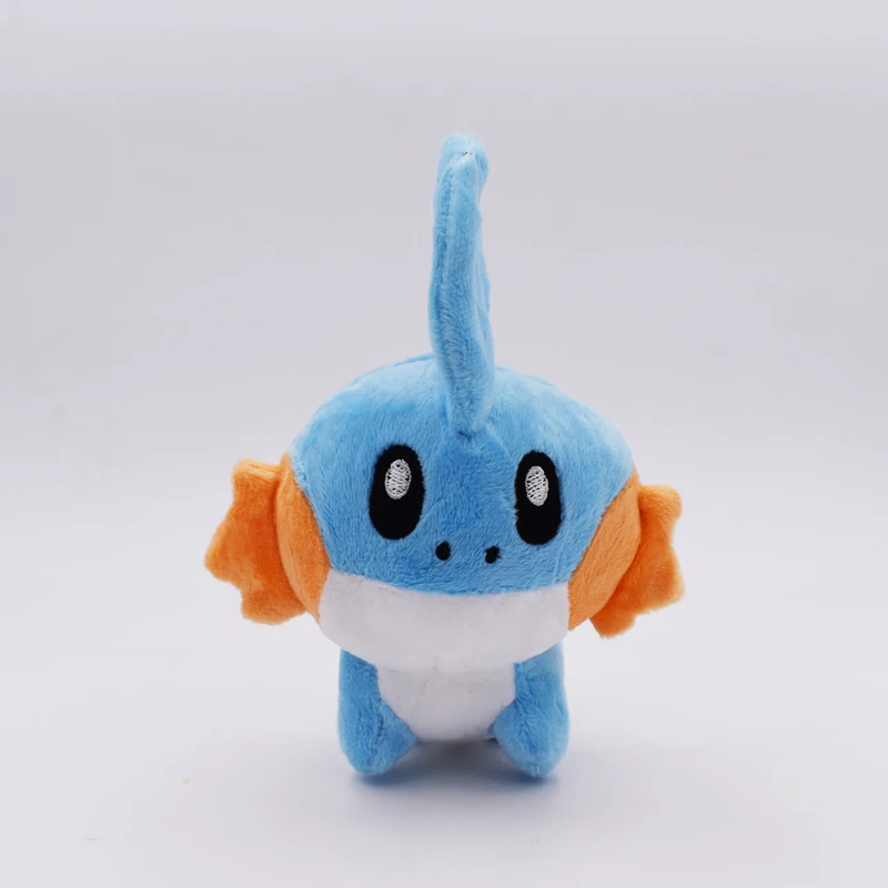 Takara Tomy Pokemon Plush 18cm Anime Peluche Toys Mudkip Soft Stuffed Dolls for Children