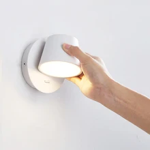 

350° Rotating LED Wall Light Lamp for Reading Free Rotation Night Light Indoor
