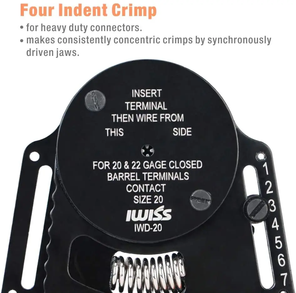 IWISS KIT-DC01 Kit D/'outils de Réparation Automobile pour Terminaux Deutsch et Terminaux de Pack Météo
