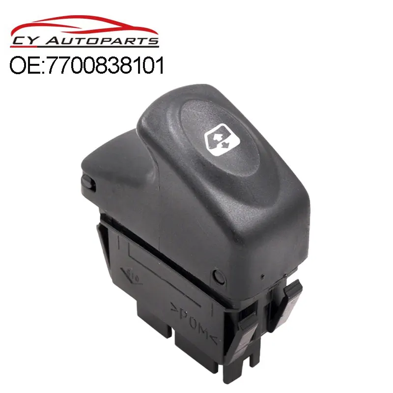 6 Pins 12v Car Electric Window Control Switch For Renault Clio Ii 2