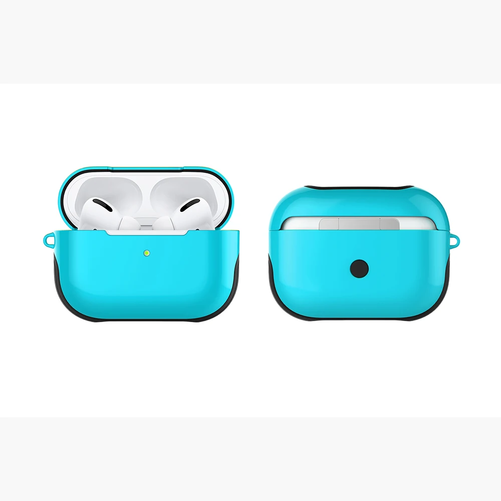 Для Apple AirPods Pro Чехол TPU+ PC роскошный жесткий защитный чехол для наушников чехол Аксессуары для Air Pods Pro Чехол