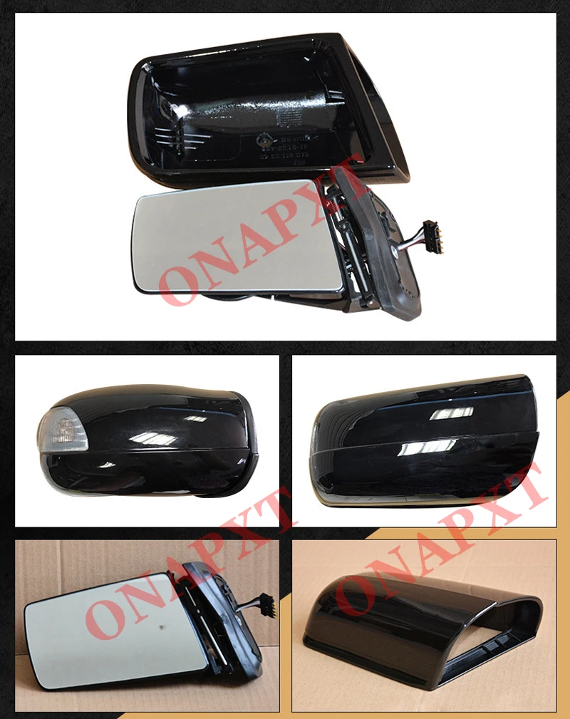 Rear View Lens For Mercedes Benz C class W202 1995 2004 Car Outside