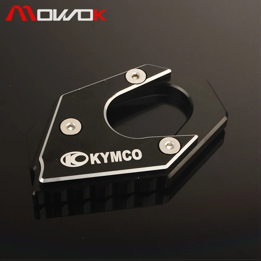 Новый CNC подножка боковая подставка удлинитель опорная пластина красный для KYMCO