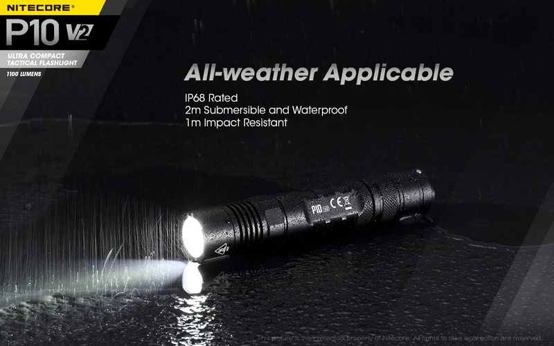 NITECORE P10 V2 LED Tactical Flashlight (22)