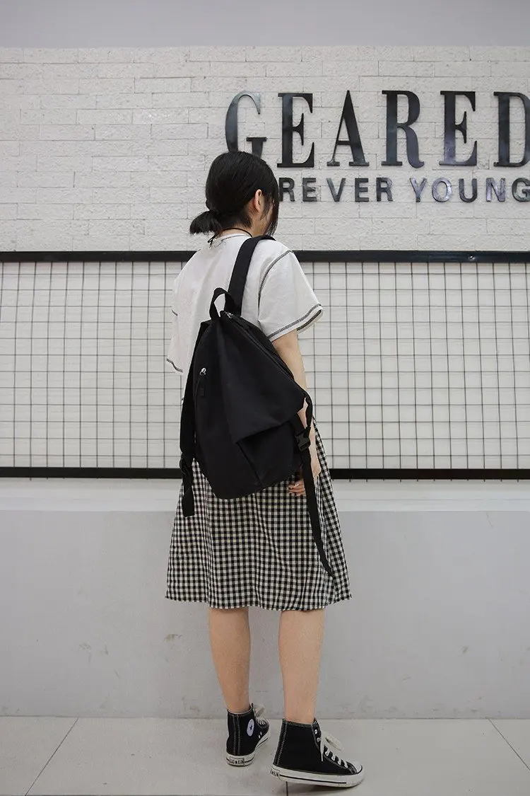 INS супер огонь школьная сумка Для женщин в Корейском стиле Harajuku Ulzzang школьников кампус холст Мори рюкзака