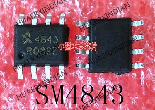 Абсолютно новый оригинальный телефон SM4843NS SM4843 4843 SOP-8 высокое качество |