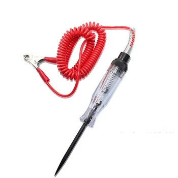

Plastic 20cm Car Voltage Circuit Tester 6V 12V 24V System Continuity Auto Test Probe Pen