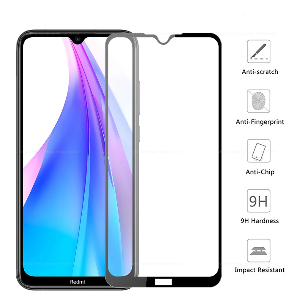 Противоударная защитная пленка из закаленного стекла для Xiaomi Redmi Примечание 8T 8 9