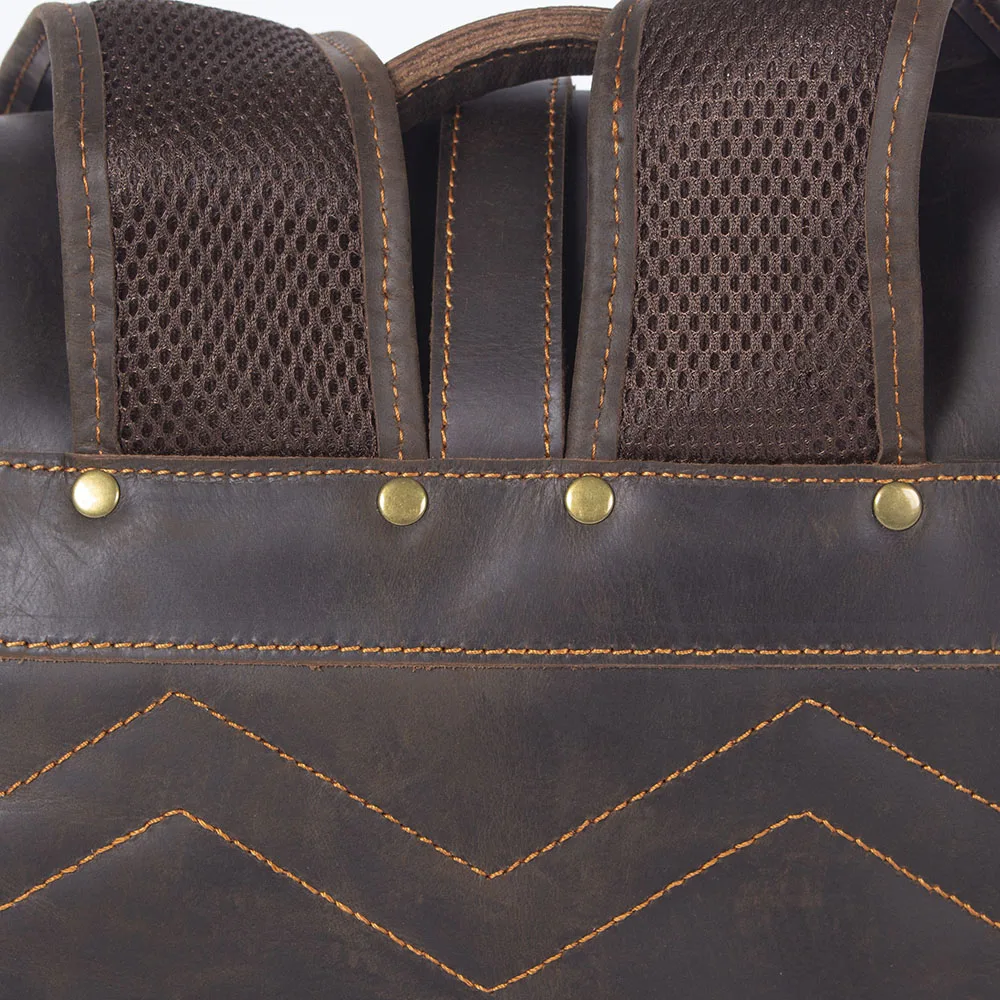 Mens Leather Backpacks Travel