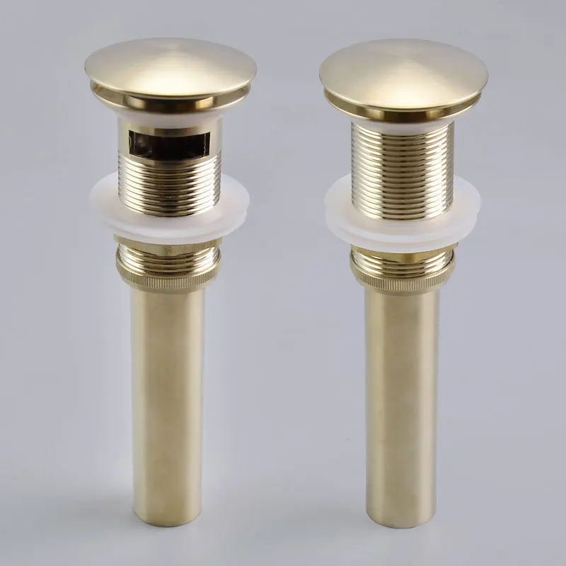 

Copper Brushed Golden Big Board Bounce Wash Basin Drainer Sanitary Ware Wash Basin Accessories Large Drainer