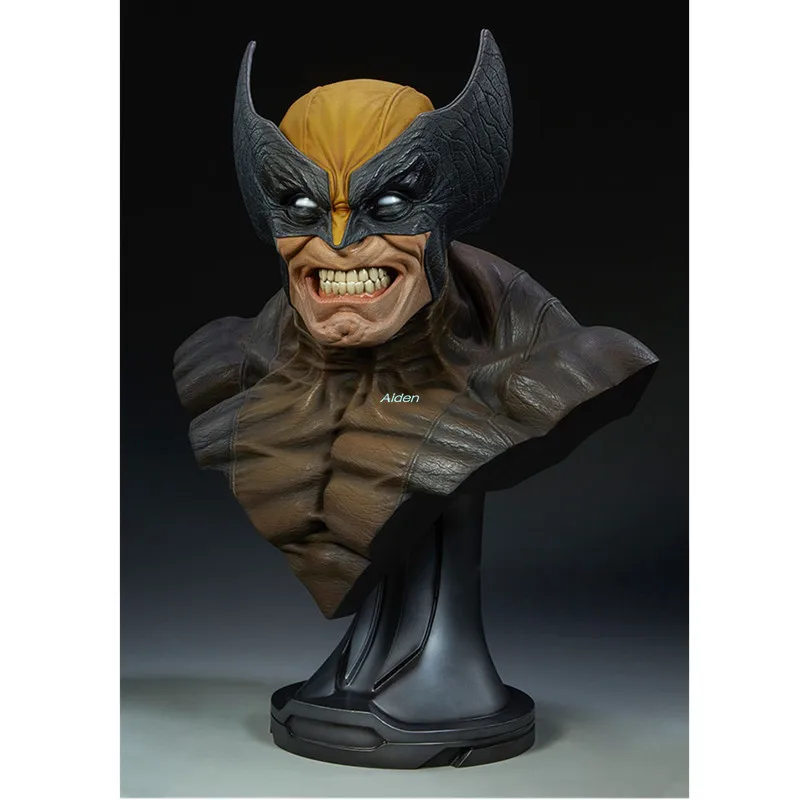 2" SS 400144 статуя X-men супергерой бюст Росомаха 1/1 голова портрет Мстители GK экшн Коллекционная модель игрушечная коробка 69 см Z2566
