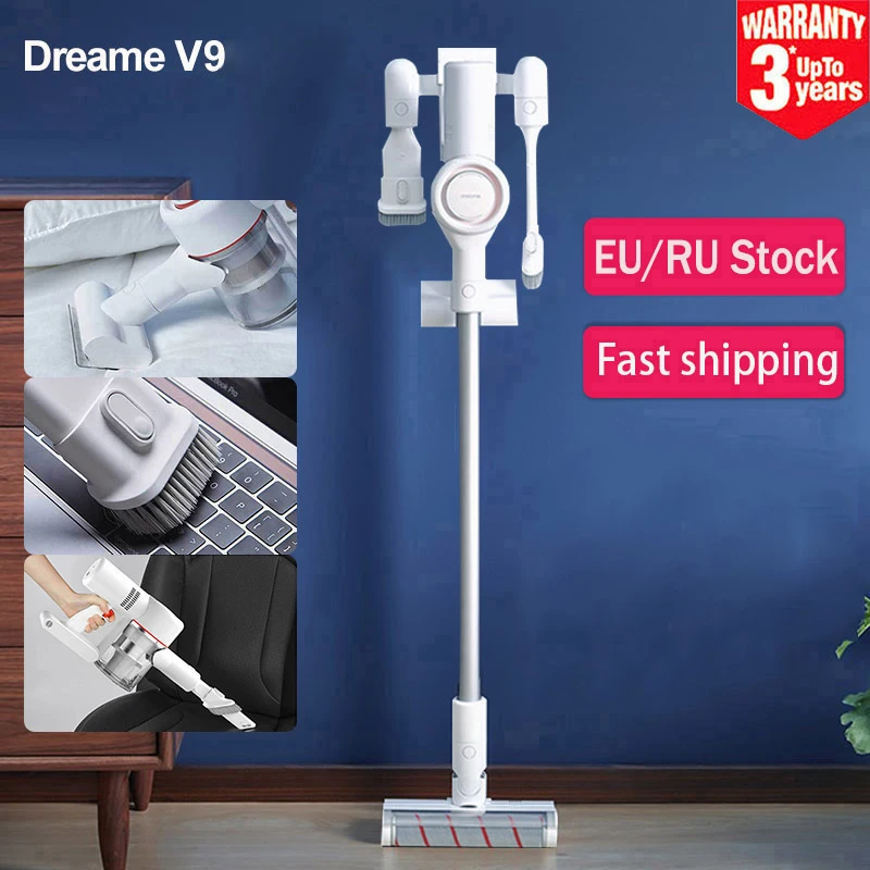 Dreame V9 ручной пылесос бытовой портативный беспроводной Циклон 20 кПа всасывающий