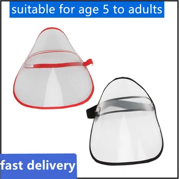 

2 Colors Transparent Anti Droplet Spit Dust-proof Protect Full Face Covering Mask Safety Protection Visor Shield Full Face Mask