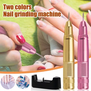 

Electric Nail Drill Machine Manicure Pedicure Set Speed Adjustable Electric Nail Drill Milling Cutters Nail Drill Machine#0916
