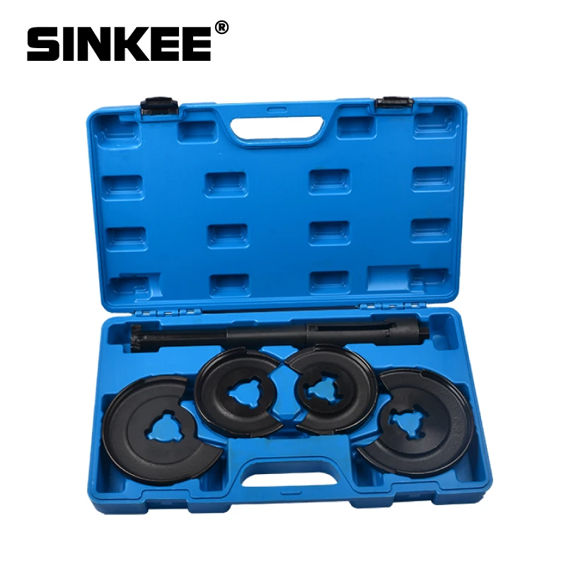 For Mercedes Benz 5pc Coil Spring Compressor Telescopic Repair Tool Kit