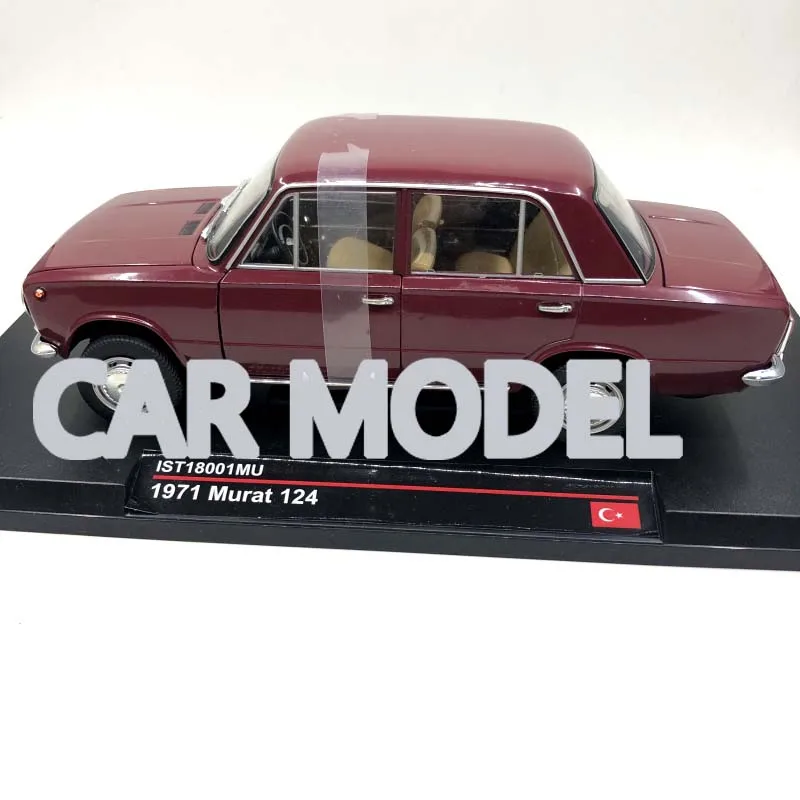 Игрушечный автомобиль из 1:18 сплава колеса 124 Лада модель автомобиля детская