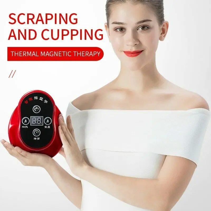 

Electric Cupping Massage Scraping Massager Body Device Slim Physiotherapy