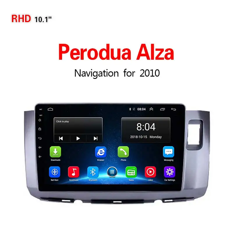 Lionet gps навигация для автомобиля Perodua Alza 2010 10,1 дюймов RP2002Y - Размер экрана, дюймов: 4G1G16G