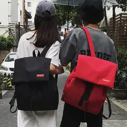 Черный корейский вариант школьный подарок сумки на плечо для женщин полиэстер высокой емкости Рюкзаки в форме ведра Bolso путешествия