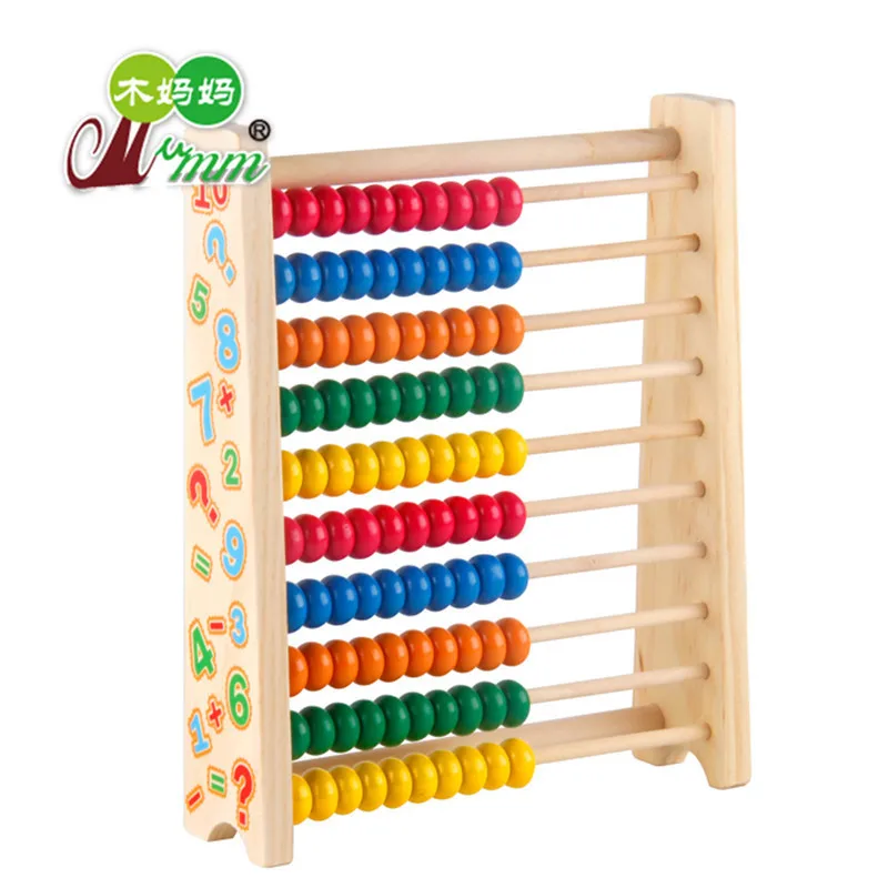 

Calculation Frame Kindergarten Young STUDENT'S Mathematics Arithmetic Rods Children zhu suan jia Abacus Addition And Subtraction