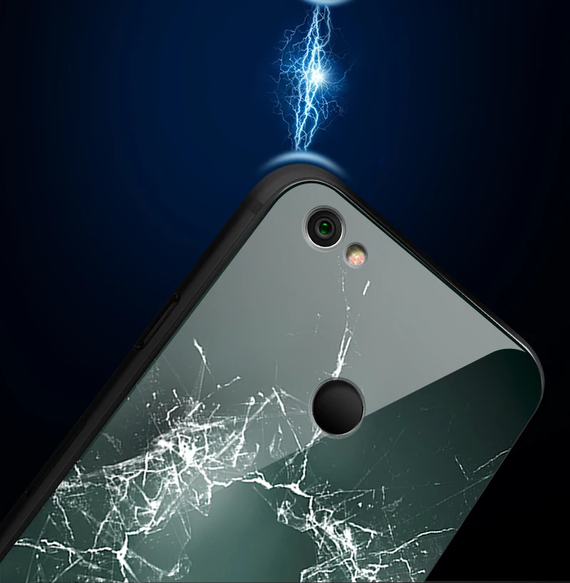 Для Xiaomi 6X5X8 9 SE A1 A2 Lite роскошный чехол из закаленного стекла для Redmi Note 5A 4X6 7 Pro Prime Fashion защитный чехол