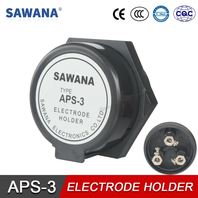 Electrode Holder Water Level Probe Fixed Connector Floatless Relay APS 3 3 Pin 60MM Liquid Level